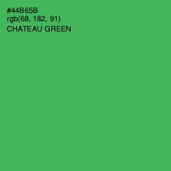 #44B65B - Chateau Green Color Image