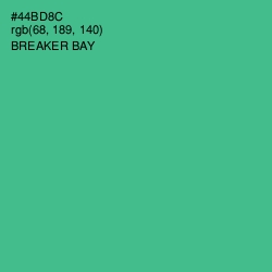 #44BD8C - Breaker Bay Color Image