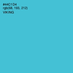 #44C1D4 - Viking Color Image