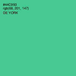 #44C993 - De York Color Image