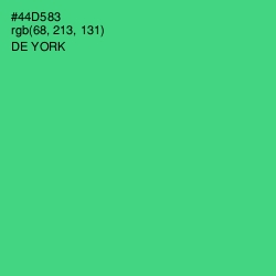 #44D583 - De York Color Image