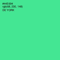 #44E694 - De York Color Image