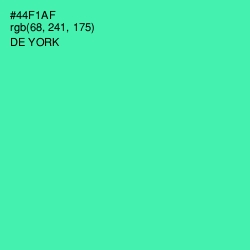 #44F1AF - De York Color Image