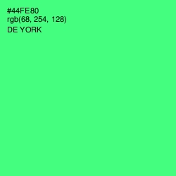 #44FE80 - De York Color Image