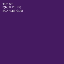 #451A61 - Scarlet Gum Color Image