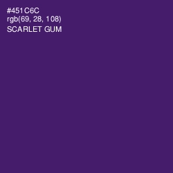 #451C6C - Scarlet Gum Color Image