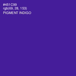 #451C99 - Pigment Indigo Color Image