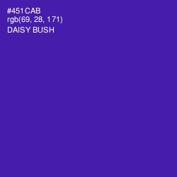 #451CAB - Daisy Bush Color Image