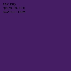 #451D65 - Scarlet Gum Color Image