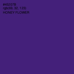 #45207B - Honey Flower Color Image