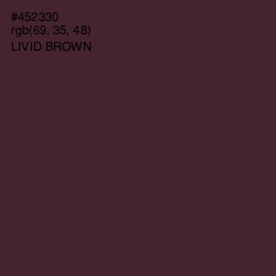 #452330 - Livid Brown Color Image