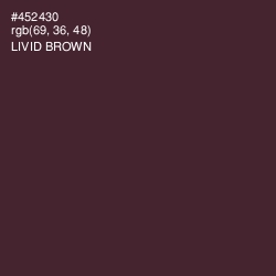 #452430 - Livid Brown Color Image