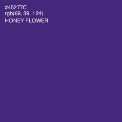 #45277C - Honey Flower Color Image