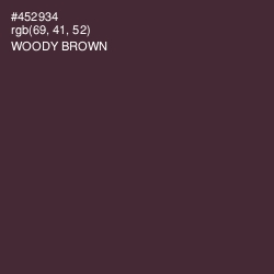 #452934 - Woody Brown Color Image