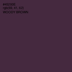 #45293E - Woody Brown Color Image