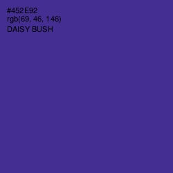 #452E92 - Daisy Bush Color Image