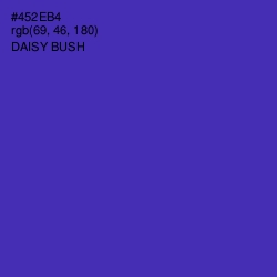 #452EB4 - Daisy Bush Color Image