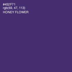 #452F71 - Honey Flower Color Image