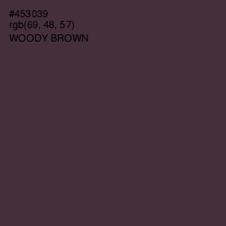 #453039 - Woody Brown Color Image