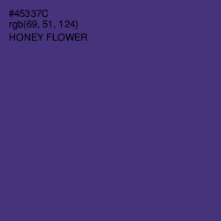 #45337C - Honey Flower Color Image