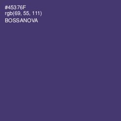 #45376F - Bossanova Color Image