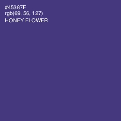 #45387F - Honey Flower Color Image