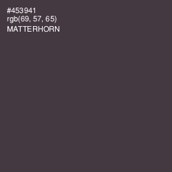 #453941 - Matterhorn Color Image
