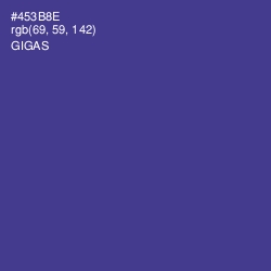 #453B8E - Gigas Color Image