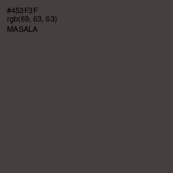 #453F3F - Masala Color Image