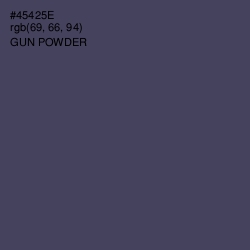 #45425E - Gun Powder Color Image