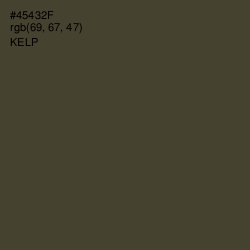 #45432F - Kelp Color Image