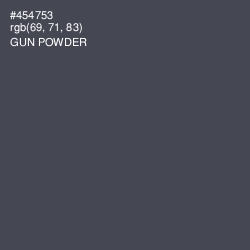 #454753 - Gun Powder Color Image