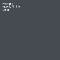 #454B51 - Mako Color Image