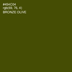 #454C04 - Bronze Olive Color Image