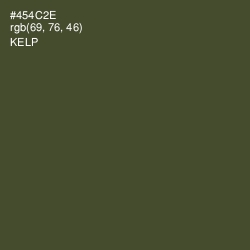#454C2E - Kelp Color Image