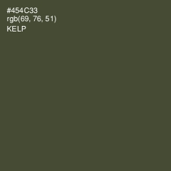 #454C33 - Kelp Color Image