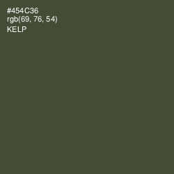 #454C36 - Kelp Color Image