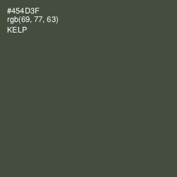 #454D3F - Kelp Color Image