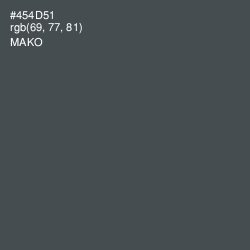#454D51 - Mako Color Image