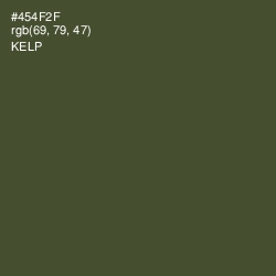 #454F2F - Kelp Color Image