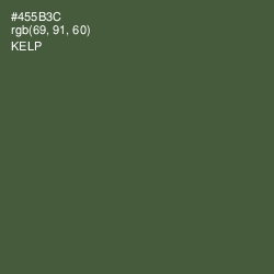 #455B3C - Kelp Color Image