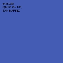 #455CB5 - San Marino Color Image