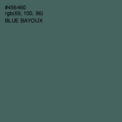 #456460 - Blue Bayoux Color Image