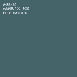 #456469 - Blue Bayoux Color Image