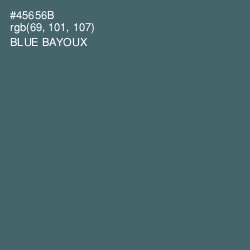 #45656B - Blue Bayoux Color Image