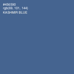 #456590 - Kashmir Blue Color Image