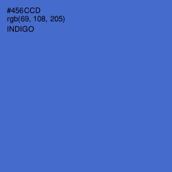 #456CCD - Indigo Color Image