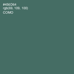 #456D64 - Como Color Image