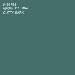 #456F68 - Cutty Sark Color Image