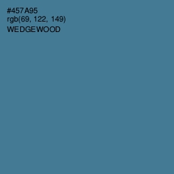 #457A95 - Wedgewood Color Image